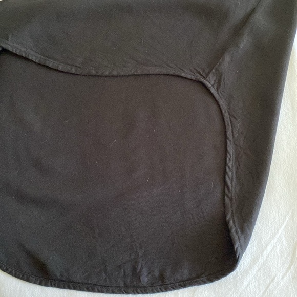 Anthropologie Cloth & Stone V Neck Short Sleeve Rayon pullover blouse Small - Picture 10 of 14